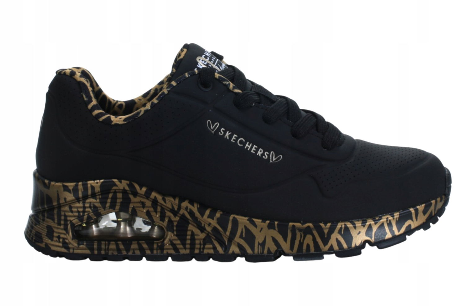 Dámske topánky Skechers Uno 155506-BKRG