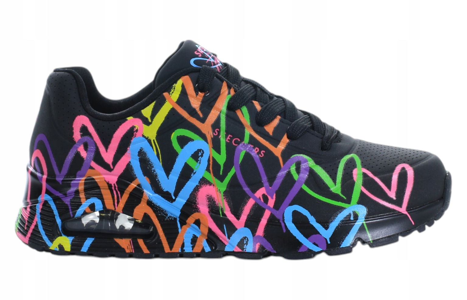 Dámske topánky Skechers Uno Highlight 177981-BKMT