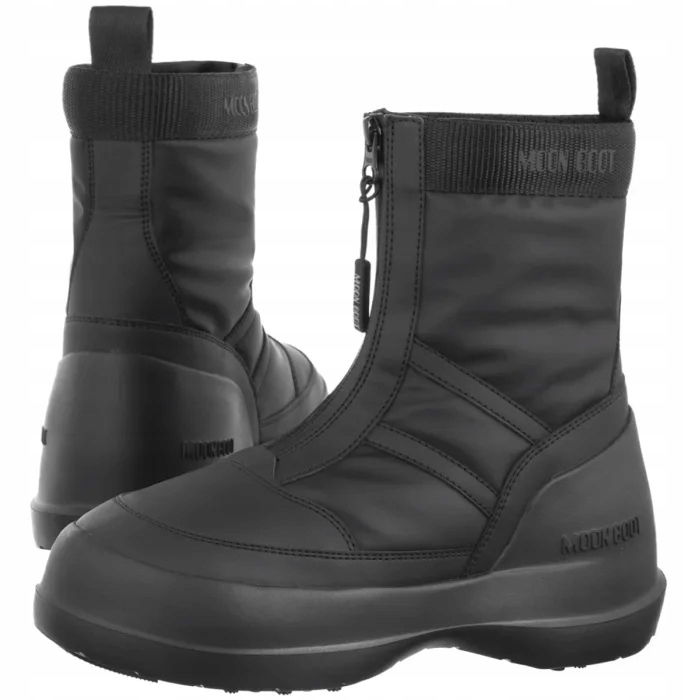 Dámske topánky Snežníky Moon Boot Mb Luna Zip Boot Black 2480010 Čierne