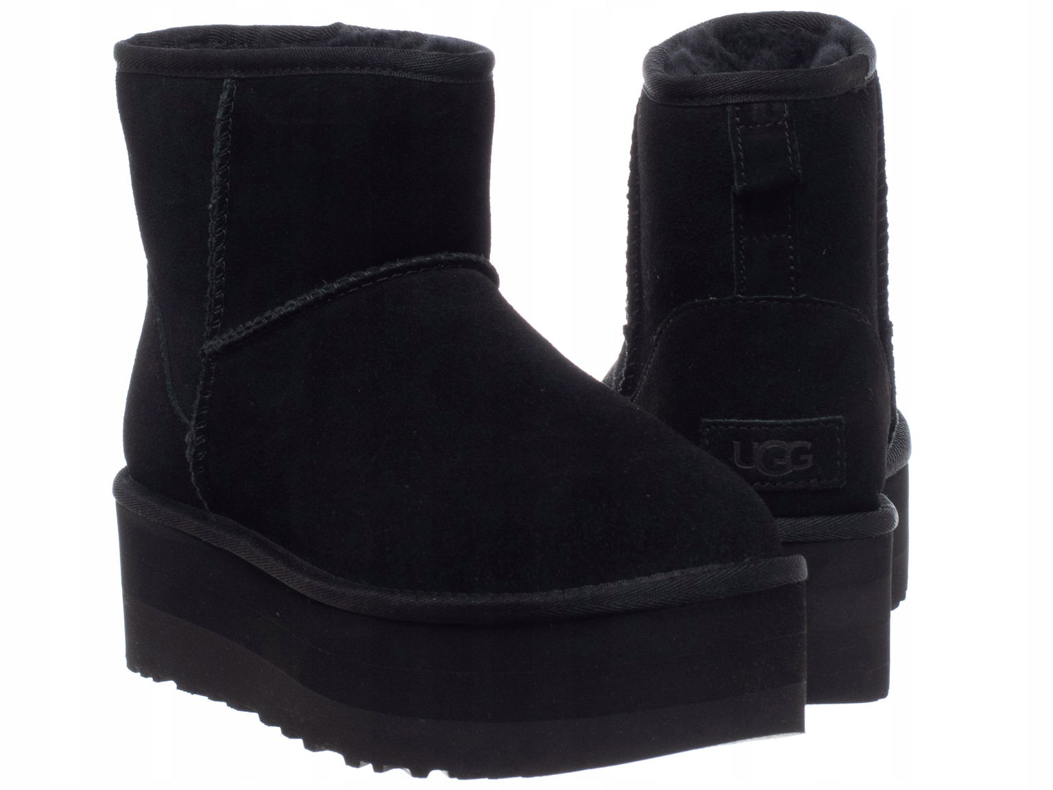 Dámske topánky Ugg W Classic Mini Platform 1134991 snehové