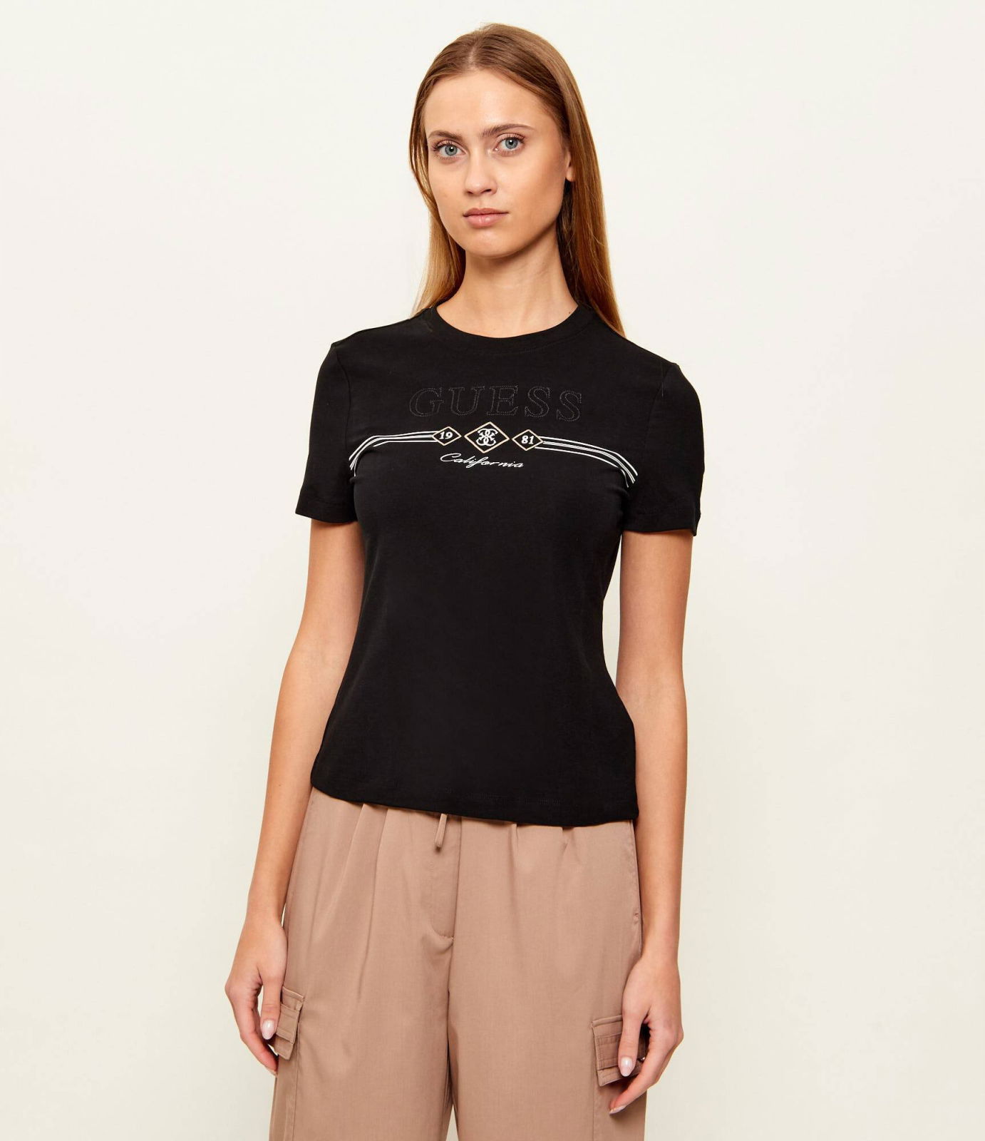Dámske tričko Guess febe ss cn t-shirt