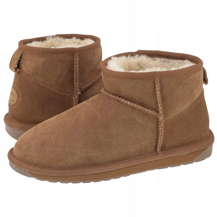 Dámske zateplené čižmy Emu Stinger Micro Chestnut W10937 Hnedé