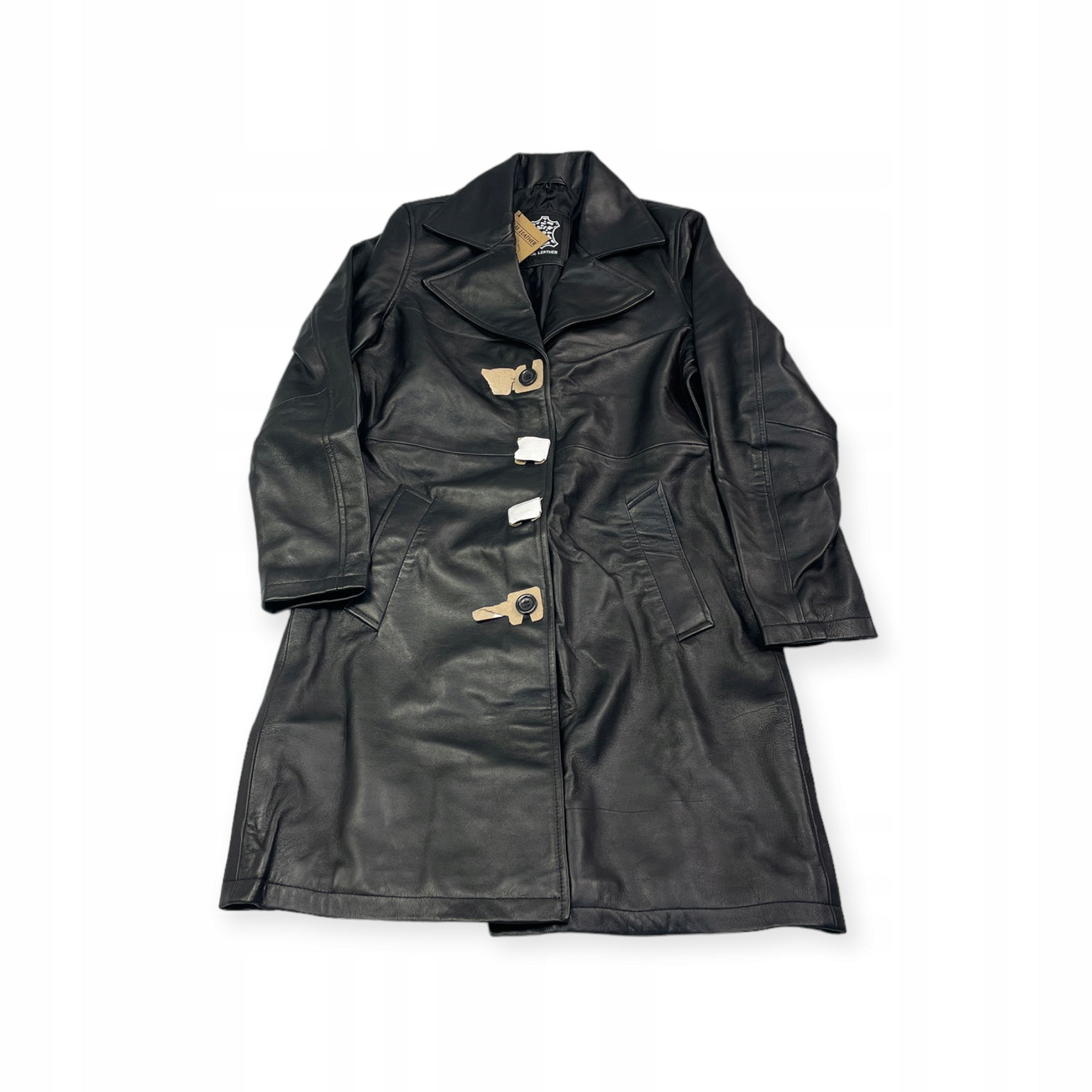 Dámsky kožený kabát Real Leather S