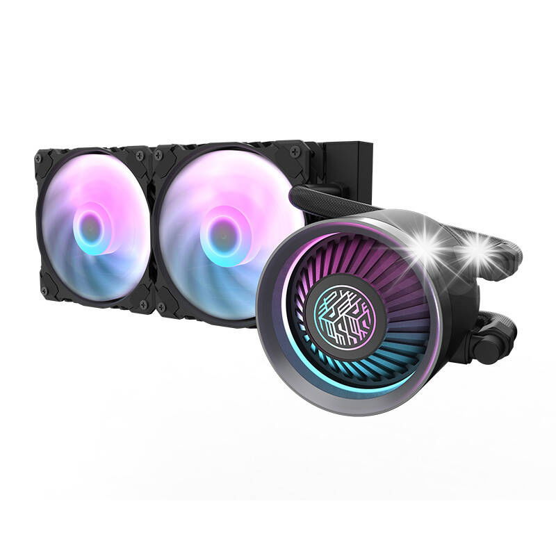 Darkflash Dn 240 Vodné chladenie pre počítač Gpu Led Argb