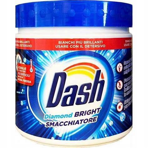 Dash Diamond Bright Odstraňovač škvŕn v prášku na biele tkaniny 500 g