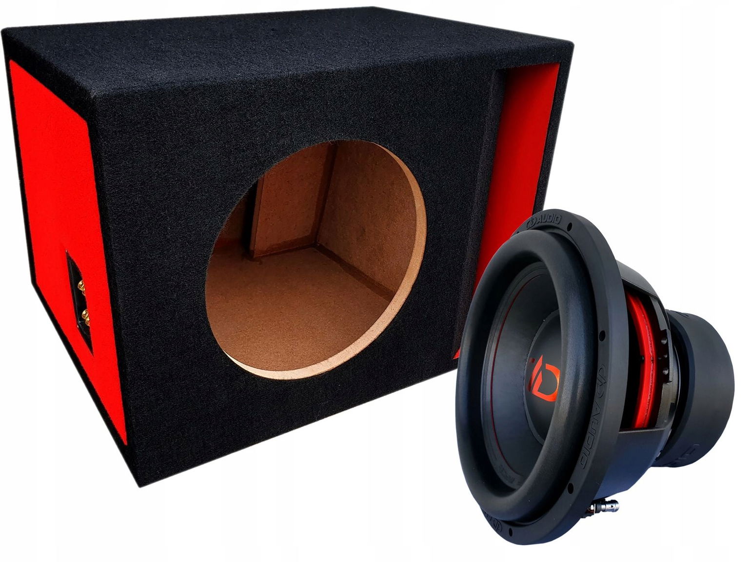 DD Audio DD712 D2 2x2Ohm Subwoofer 30 cm 1200W Rms