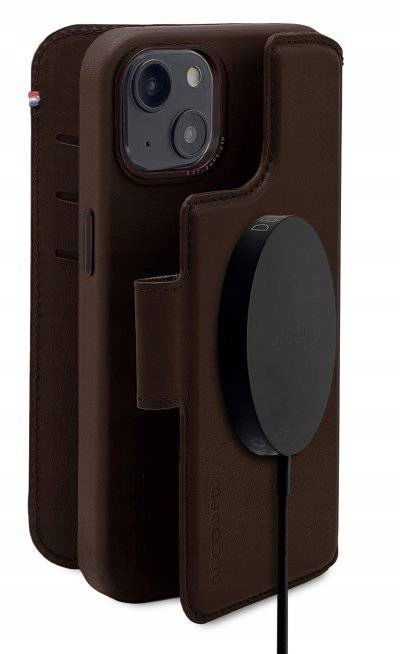 Decoded Detachable Wallet – kožené puzdro pre iPhone 14 Plus pre Magsafe