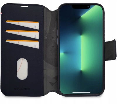Decoded kožené puzdro Detachable Wallet Case s MagSafe s klapkou pre iPhone 1