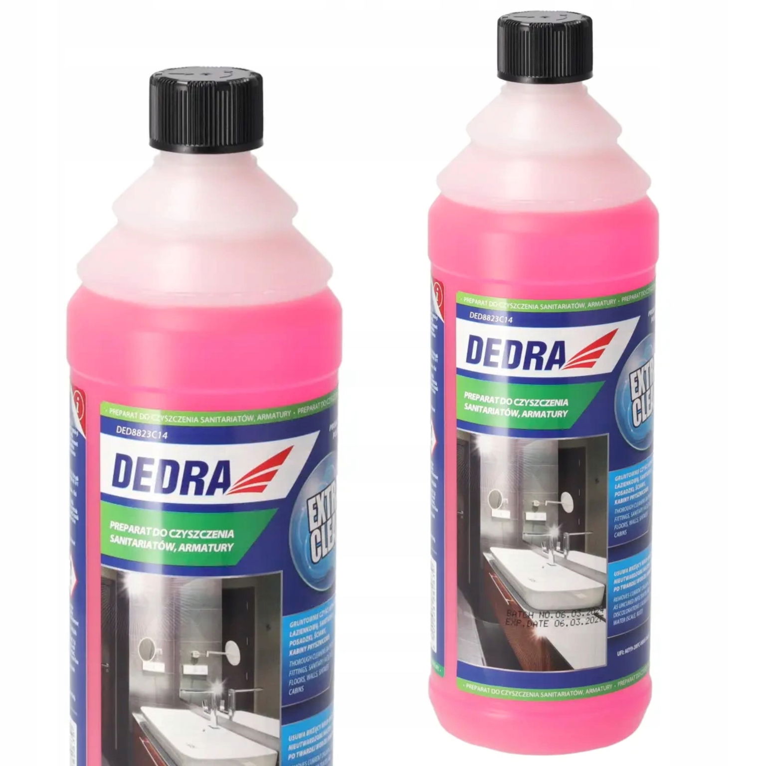 Dedra Prípravok Na Čistenie Sanitárnych Armatúr 1 L Tekutina DED8823C14