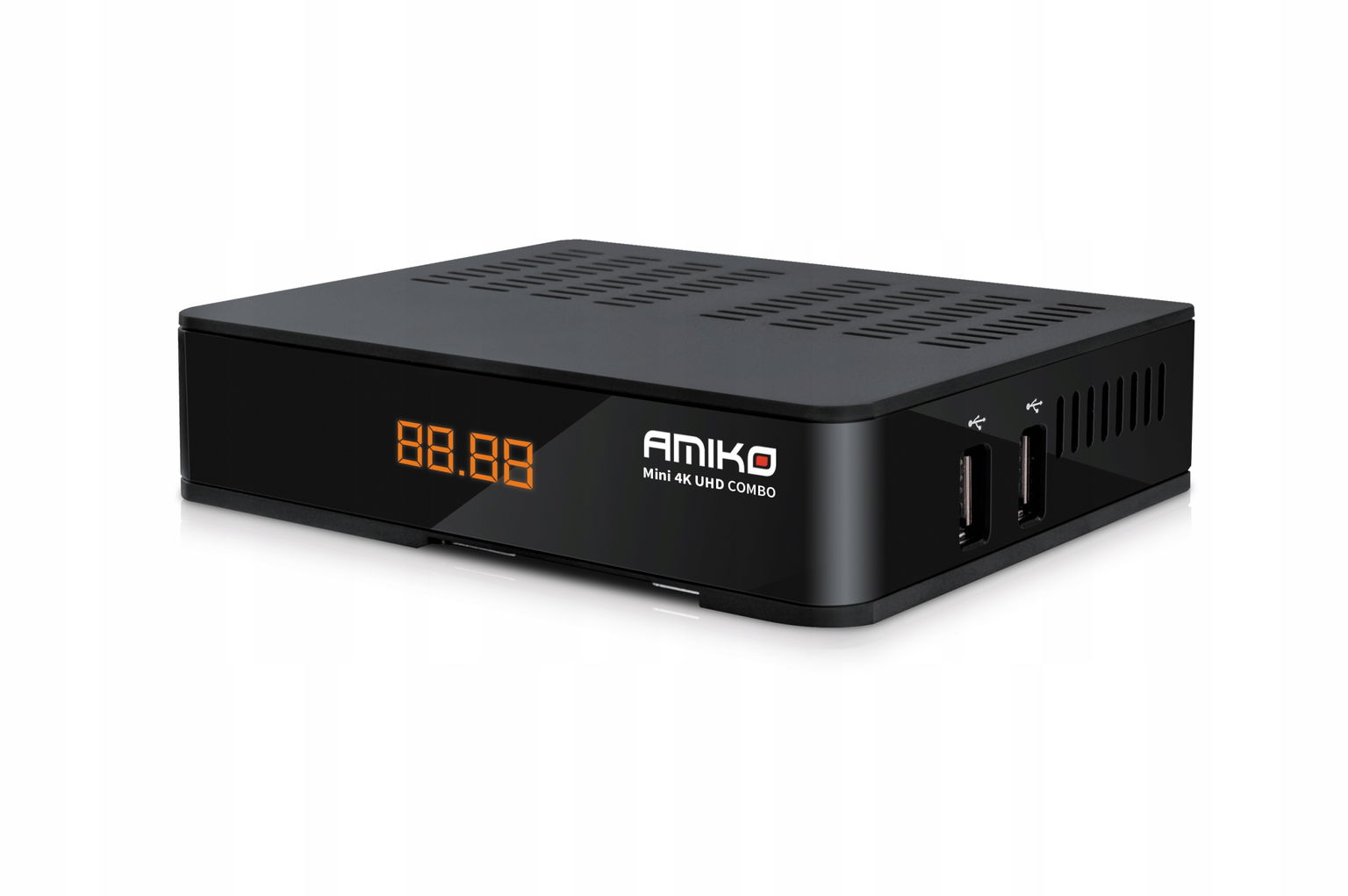Dekodér Dvb-c, Dvb-s, DVB-S2, DVB-T2 Amiko Mini 4K Uhd Combo