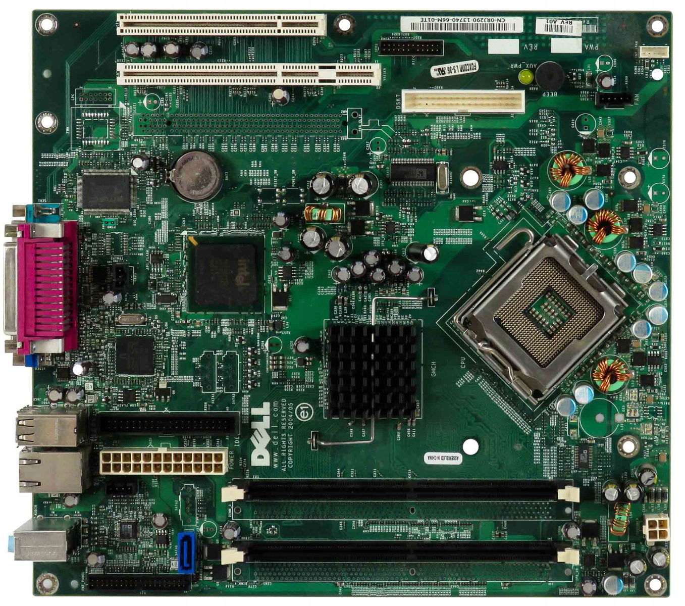 Dell 0RJ290 LGA775 Intel 945G 2x DDR2 Pci GX520