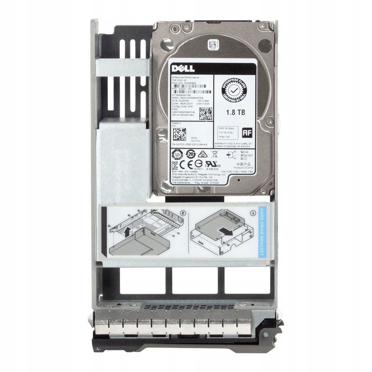 Dell 0VJ7CD 1,8 Tb 10K 128 Mb SAS-3 3,5'' ST1800MM0168