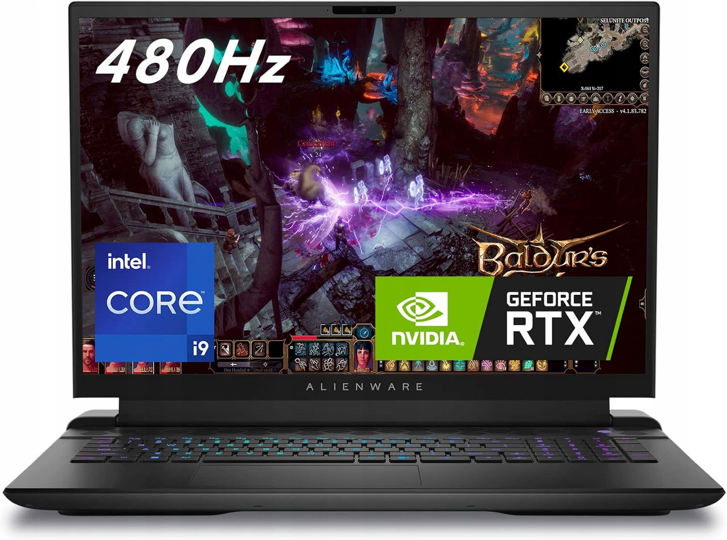 Dell Alienware m18 i9-13900HX Gaming 32GB 2TB Ssd Rtx 4080 18" 480Hz