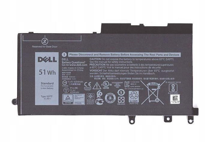Dell Btry Pri 51WHR 3C Lith Byd