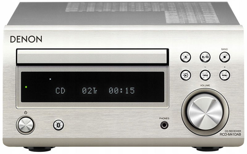 Denon RCD-M41DAB, strieborný
