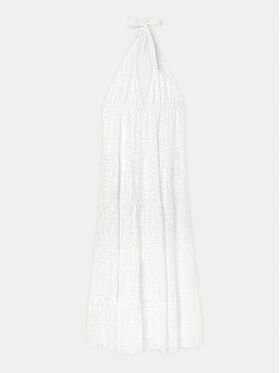 Desigual Dámske letné šaty biele 24SWVK46