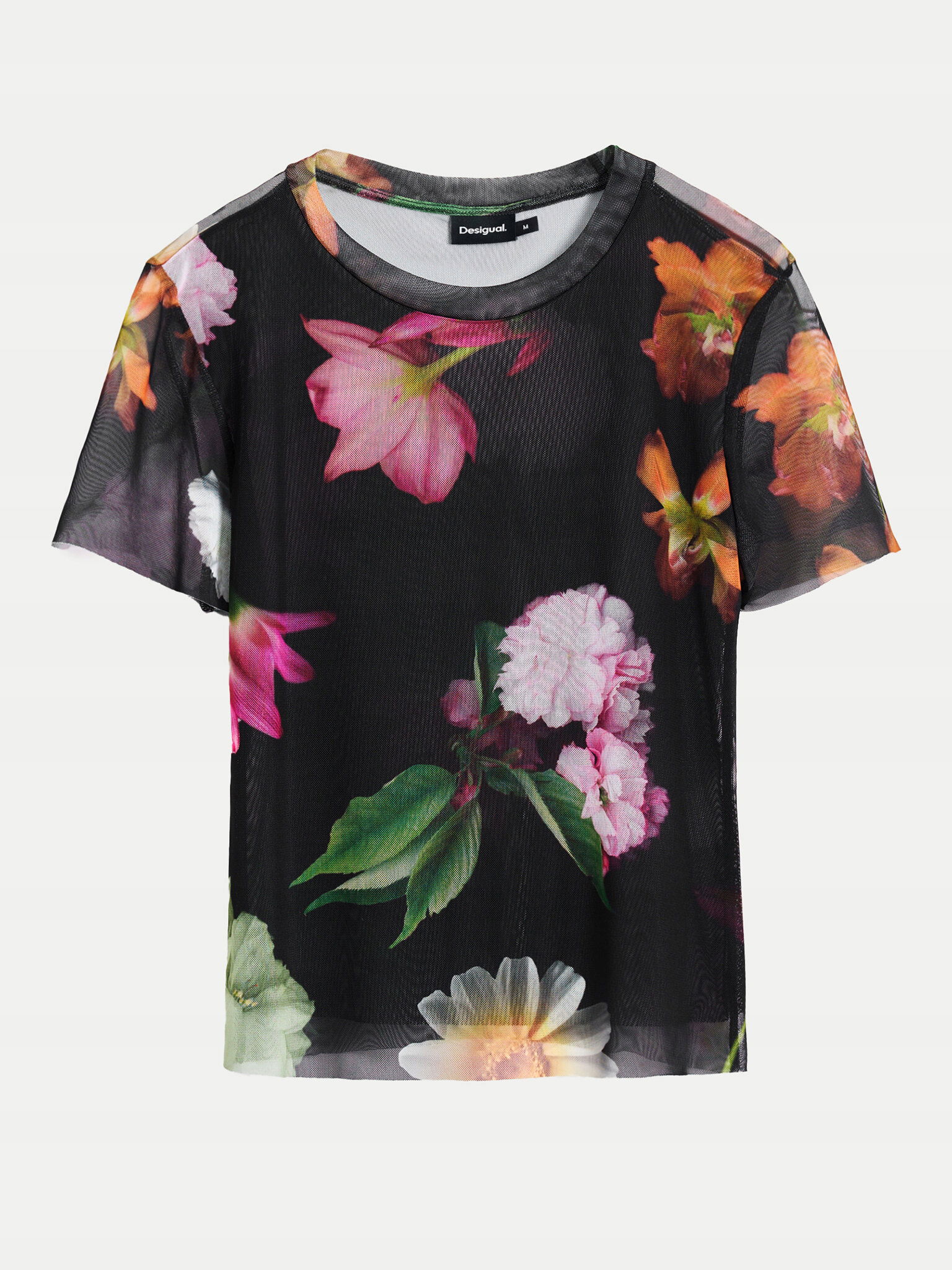 desigual Dámske tričko DESIGUAL-25SWTK88 2000 Black Čierna