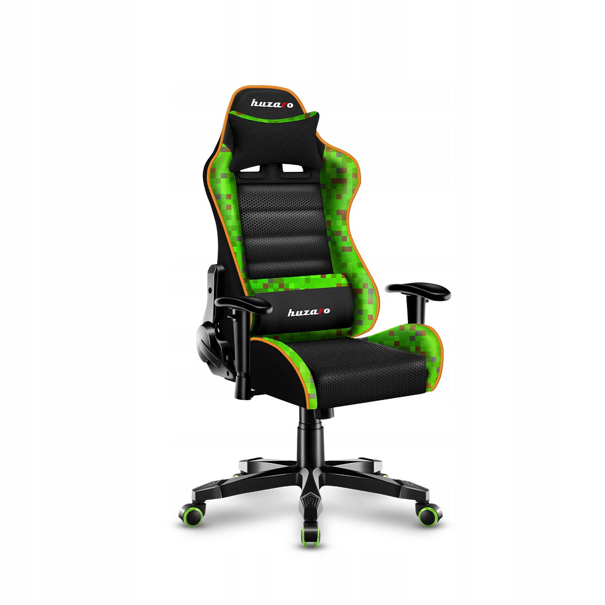 Detské otočné herné kreslo Huzaro Ranger 6.0 Pixel Mesh