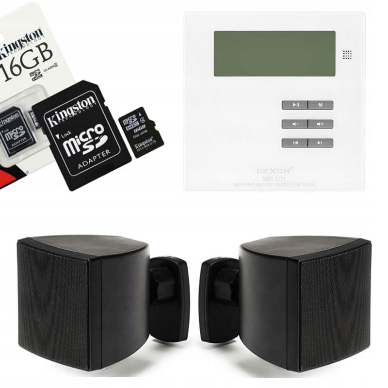 Dexon Rádio S Bluetooth Usb Do Kúpeľne, Kuchyne B
