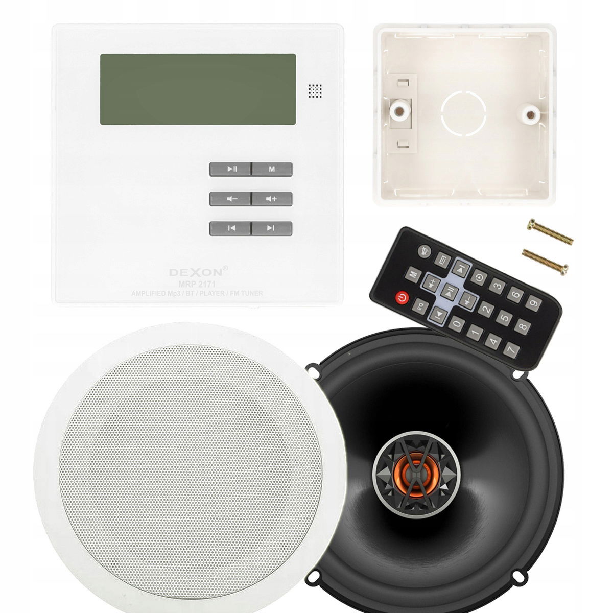 Dexon Rádio S Bluetooth Usb Do Kúpeľne, Kuchyne Jbl