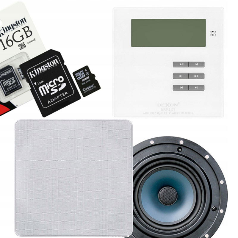 Dexon Rádio S Bluetooth Usb Do Kúpeľne, Kuchyne