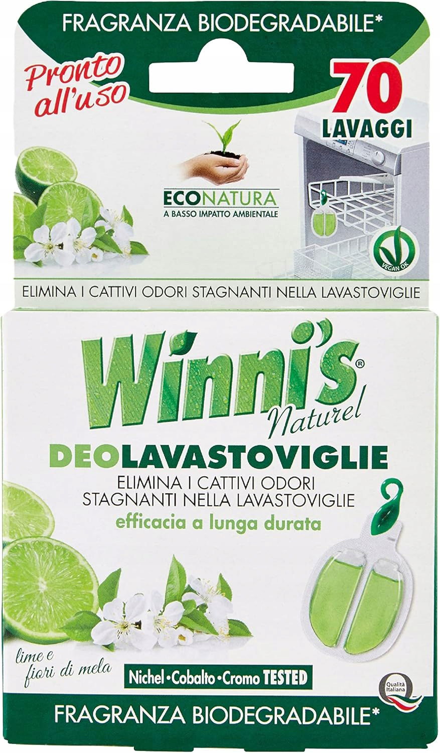 Dezodorant do umývačky riadu Winni's 10 balení