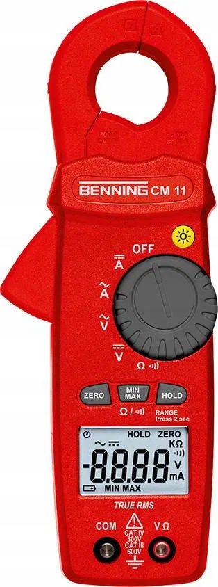 Digitálny kliešťový merač Multimeter CM 11 Benning