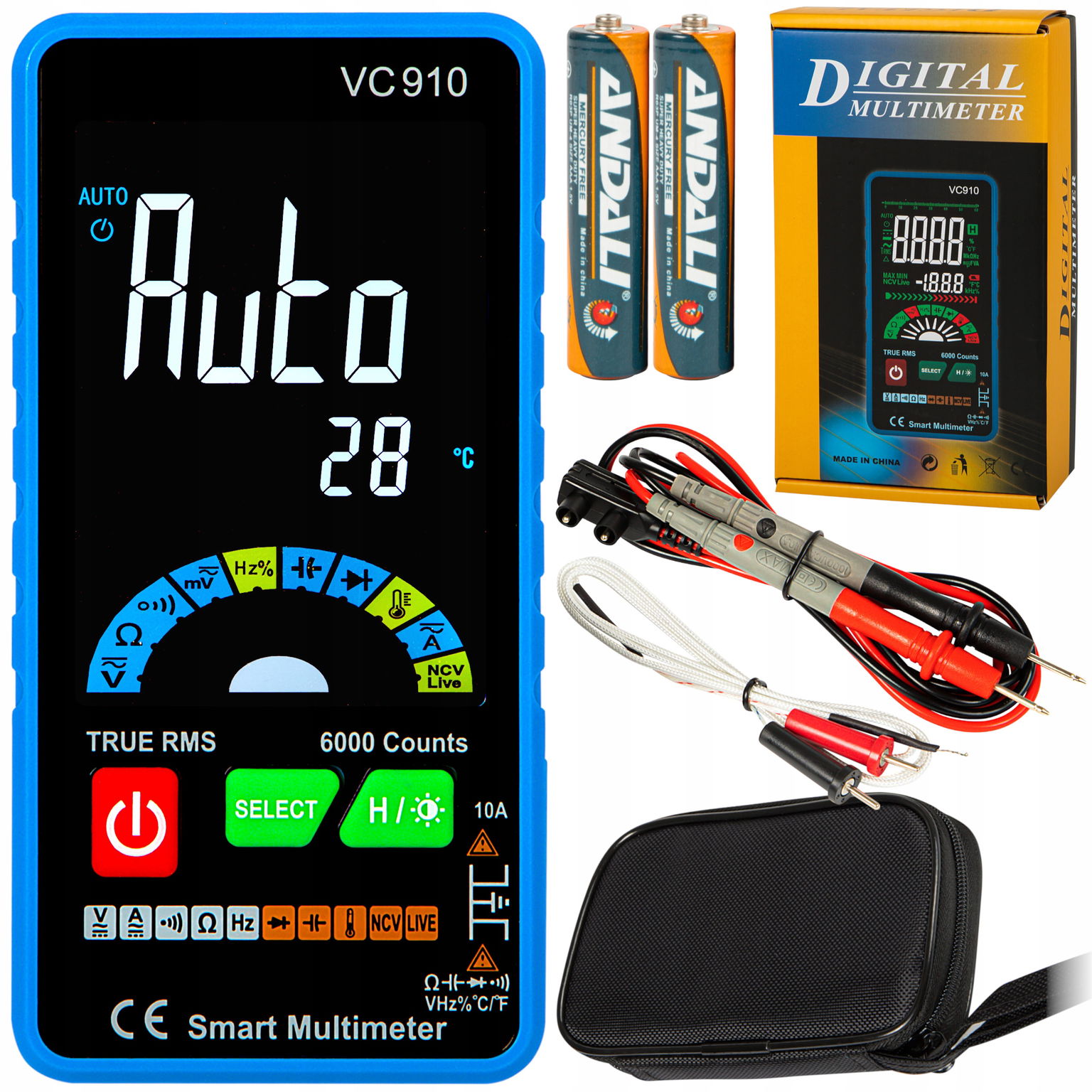 Digitálny merač VC910 Xtreme