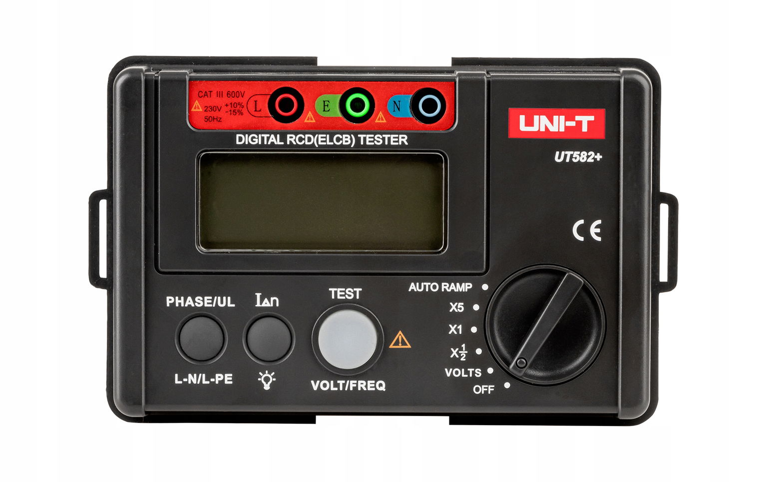 Digitálny tester vypínačov Rcd Uni-T UT582+