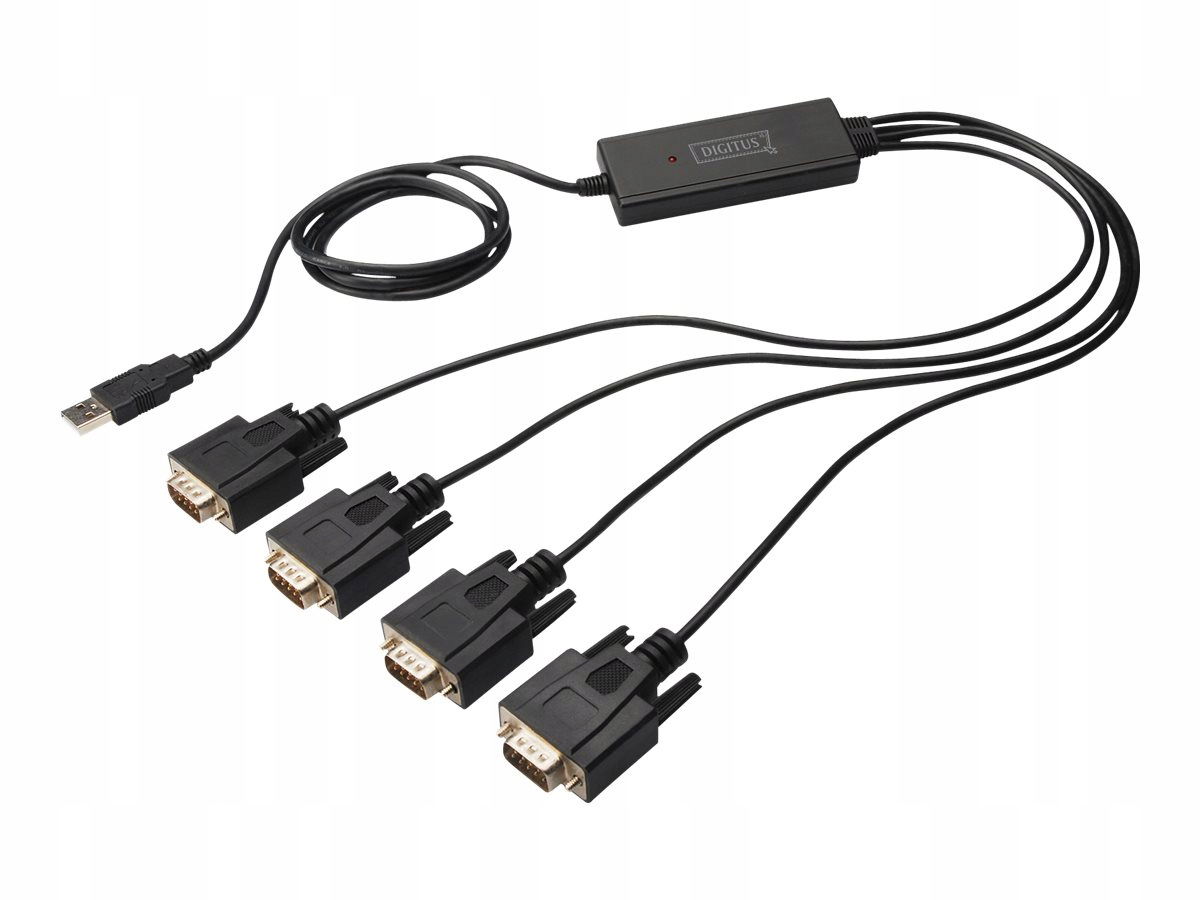 Digitus Kábel Usb 2.0 až 4xRS232 DA-70159 Adaptér Usb do portu rad