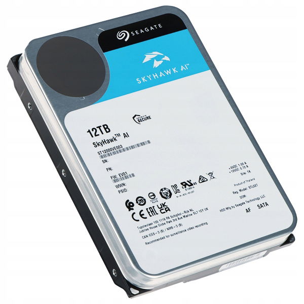 Disk Pre Rekordér HDD-ST12000VE003 12TB 24/7 SkyHawk Ai Seagate