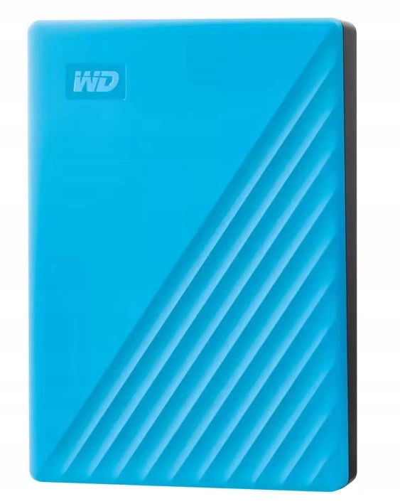 Disk Wd My Passport 6TB Hdd Modrý