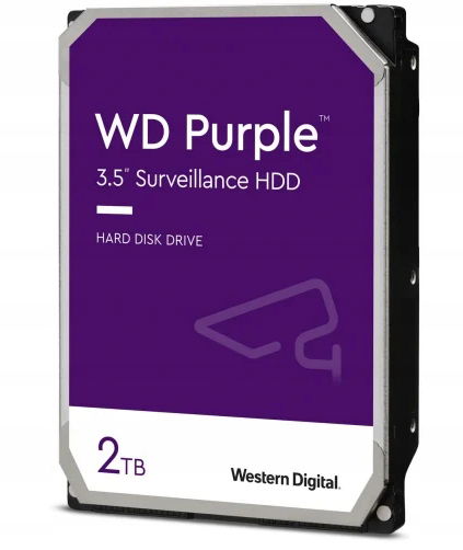 Disk Wd Purple 2TB pre prácu 24/7 WD20PURZ Sata III