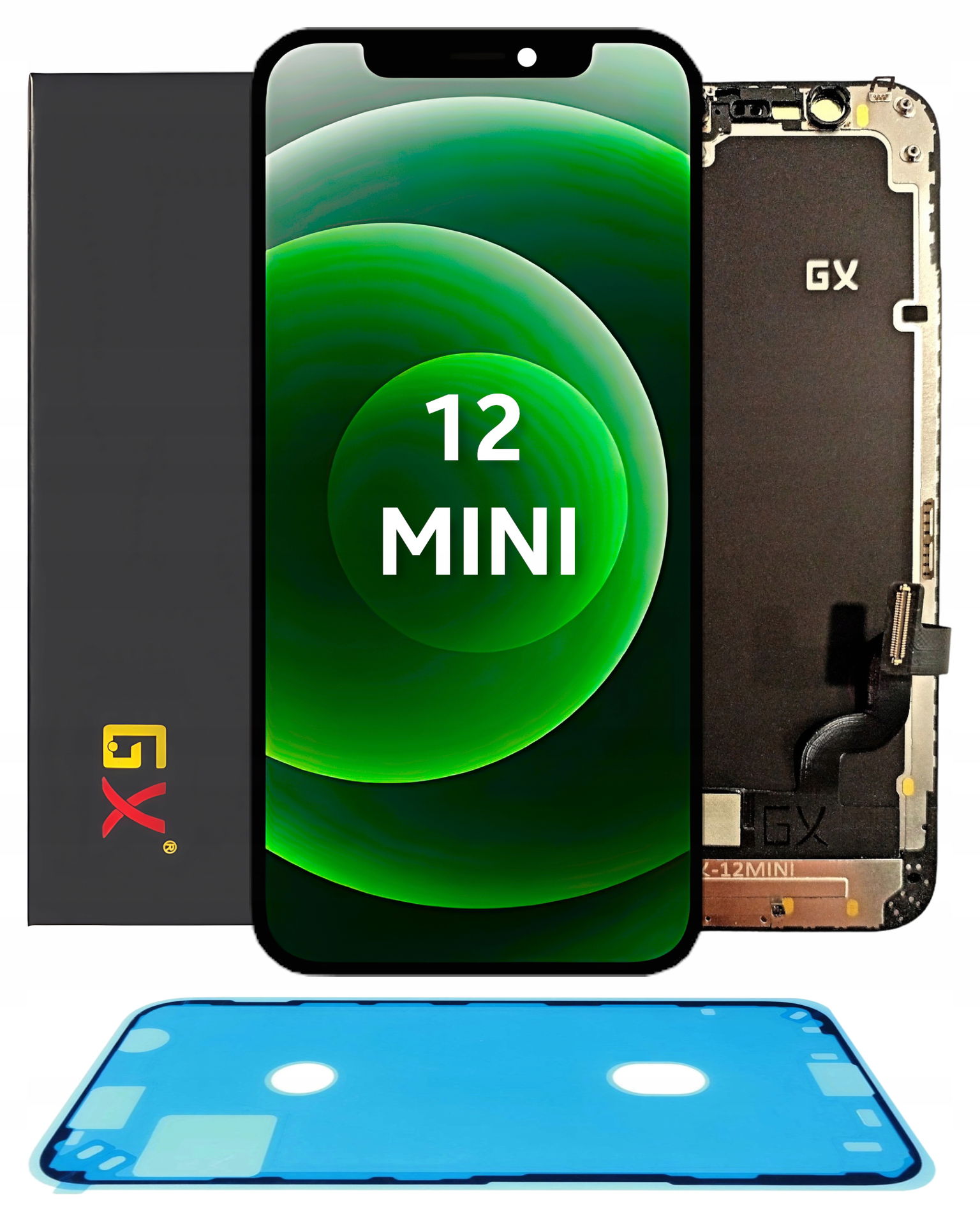 Displej pre iPhone 12 mini LCD displej Gx A2399 A2176 tesnenie