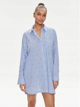 Dkny Dámska nočná košeľa modrá YI30008
