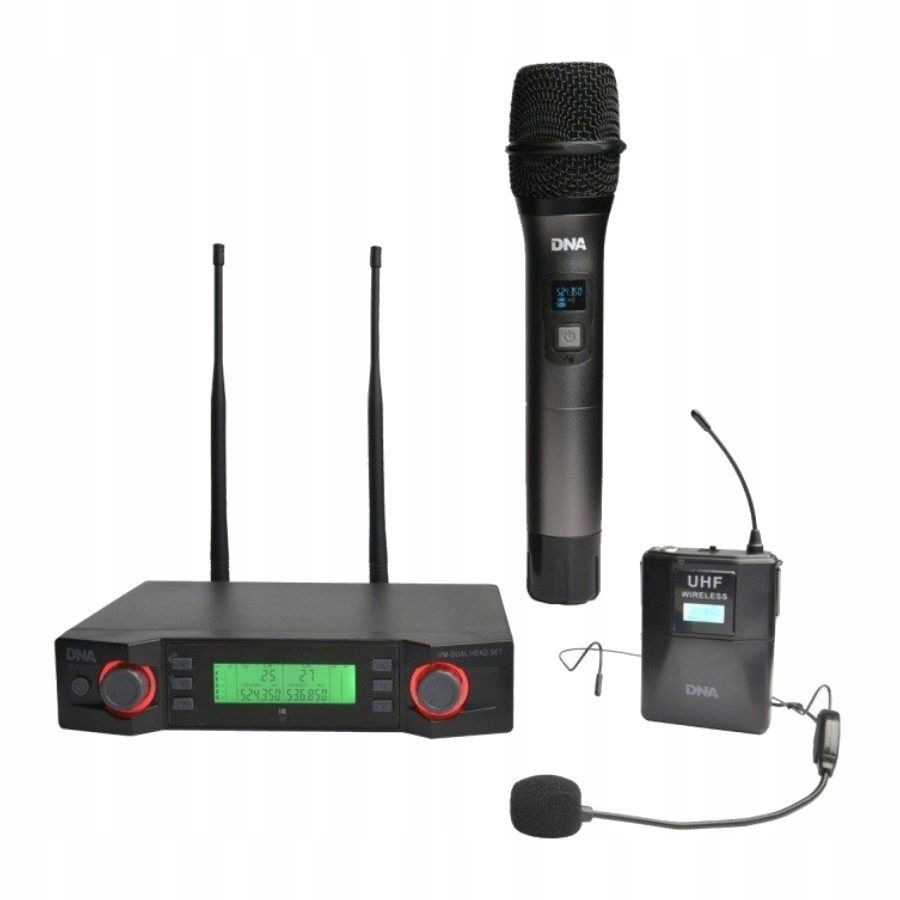 Dna Professional VM Dual Vocal Head Set – bezdrôtový mikrofónový systém