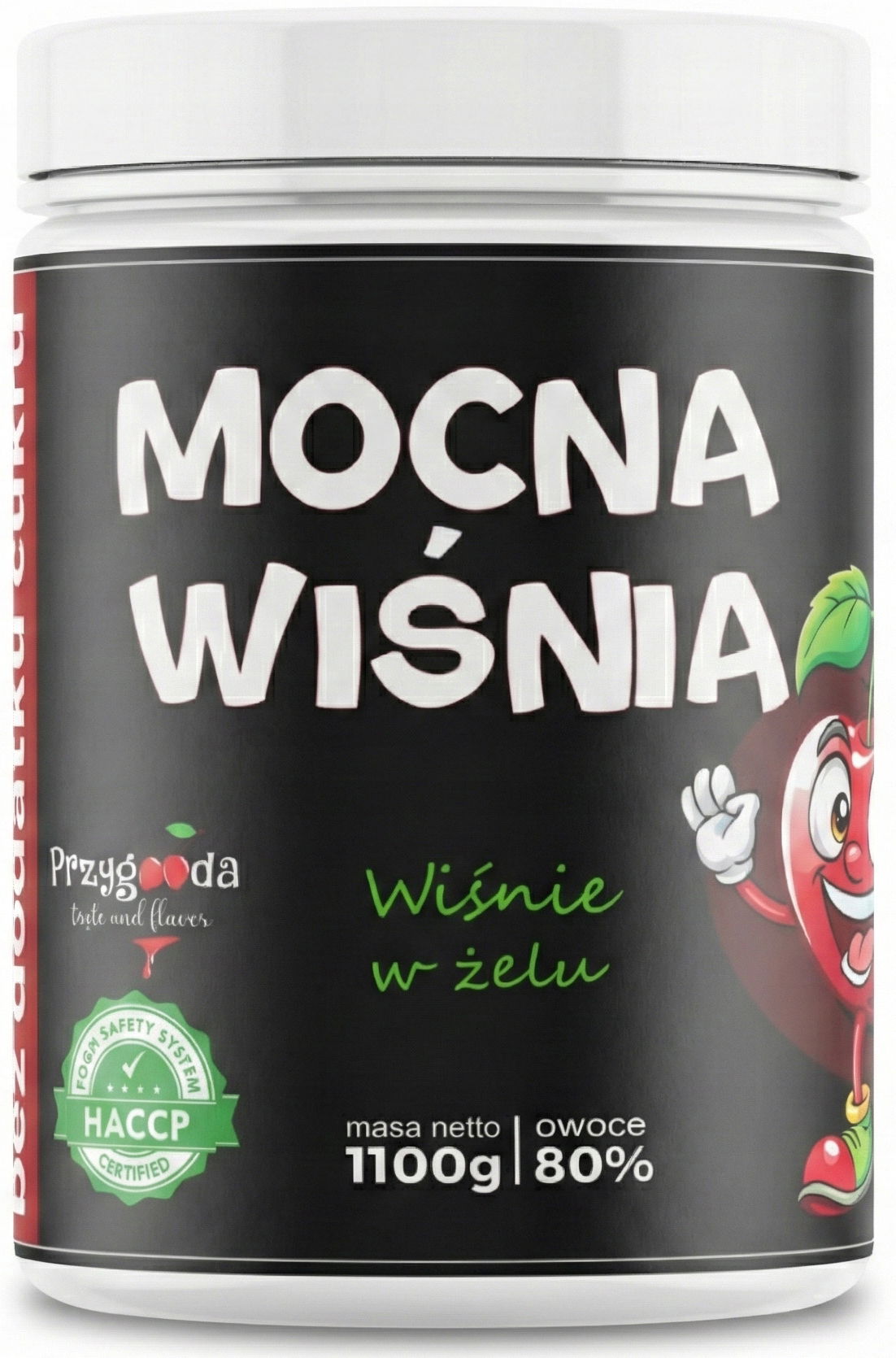 Dobrá Fit desiata od Przygoda Fruželina Džem bez cukru Čerešňový 1,1 kg