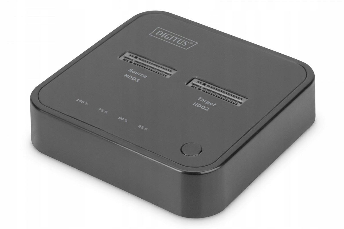 Dokovacia stanica Digitus pre Ssd M.2 NVMe s funkciou offline klonovania,