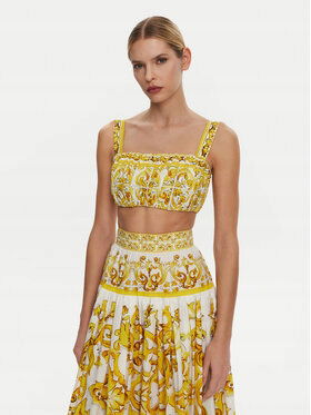 Dolce Gabbana Dámsky žltý top F755PT HH5EA