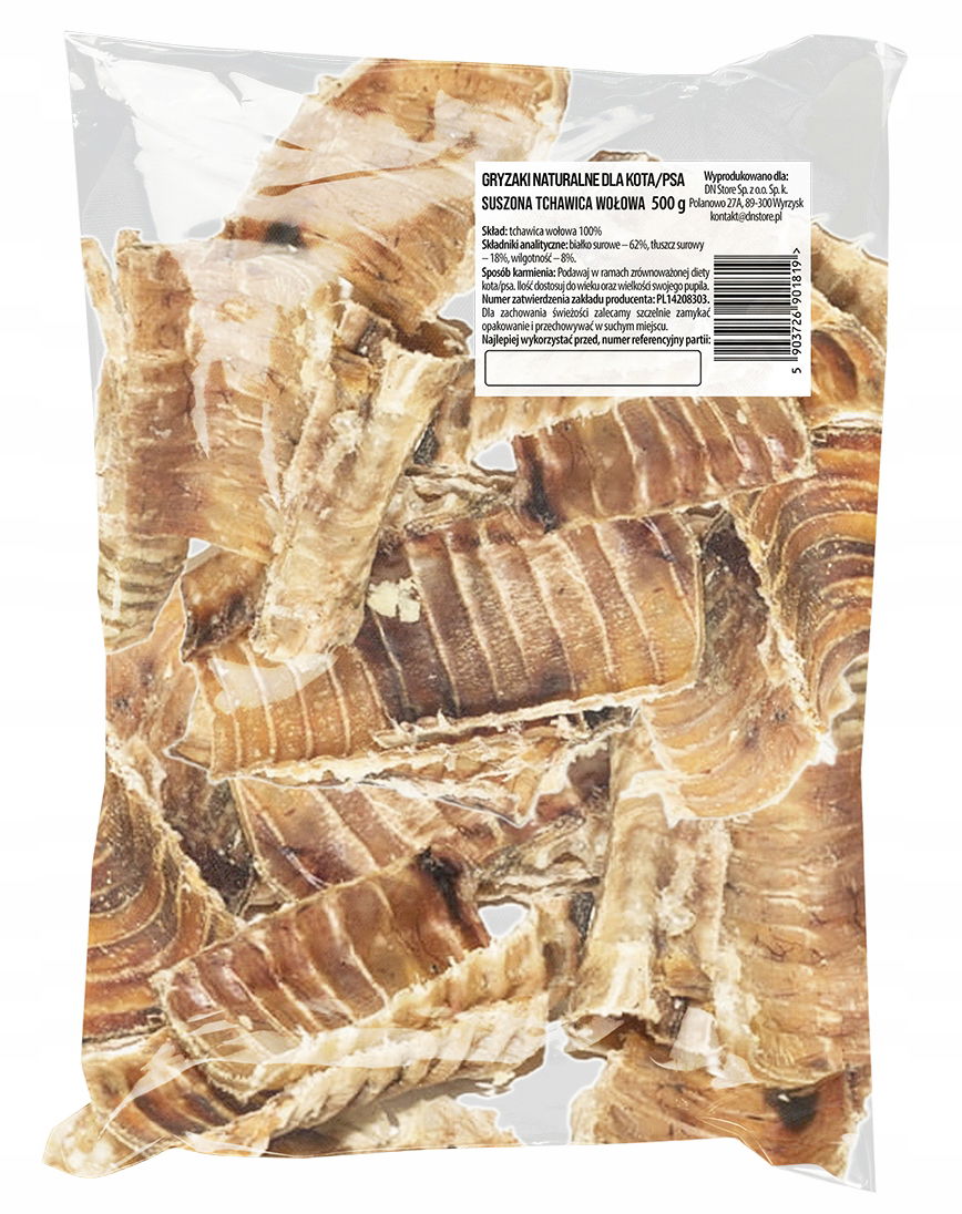 Dolina Noteci Natural Taste Sušené hovädzie priedušnice 500g