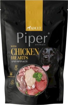 Dolina Noteci Piper Animals Srdce Kurčaťa a špenát 10x500 g