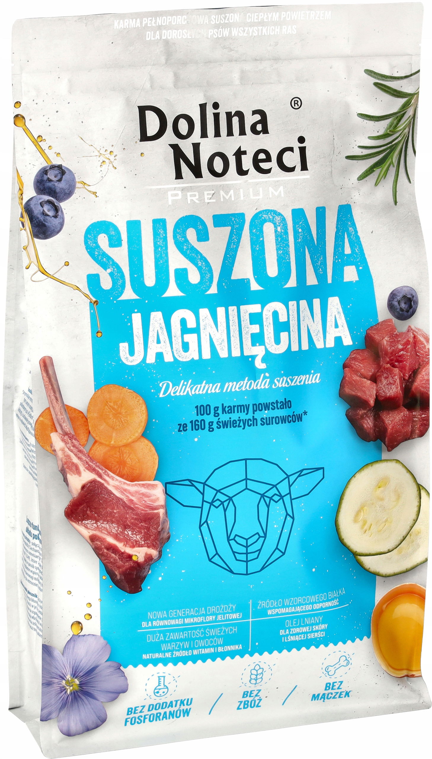 Dolina Noteci suché krmivo krmivo mäso 9 kg
