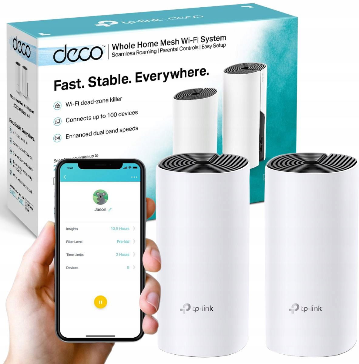 Domáci Systém Wi-fi Mesh Tp-link Deco M4 (2-pack)