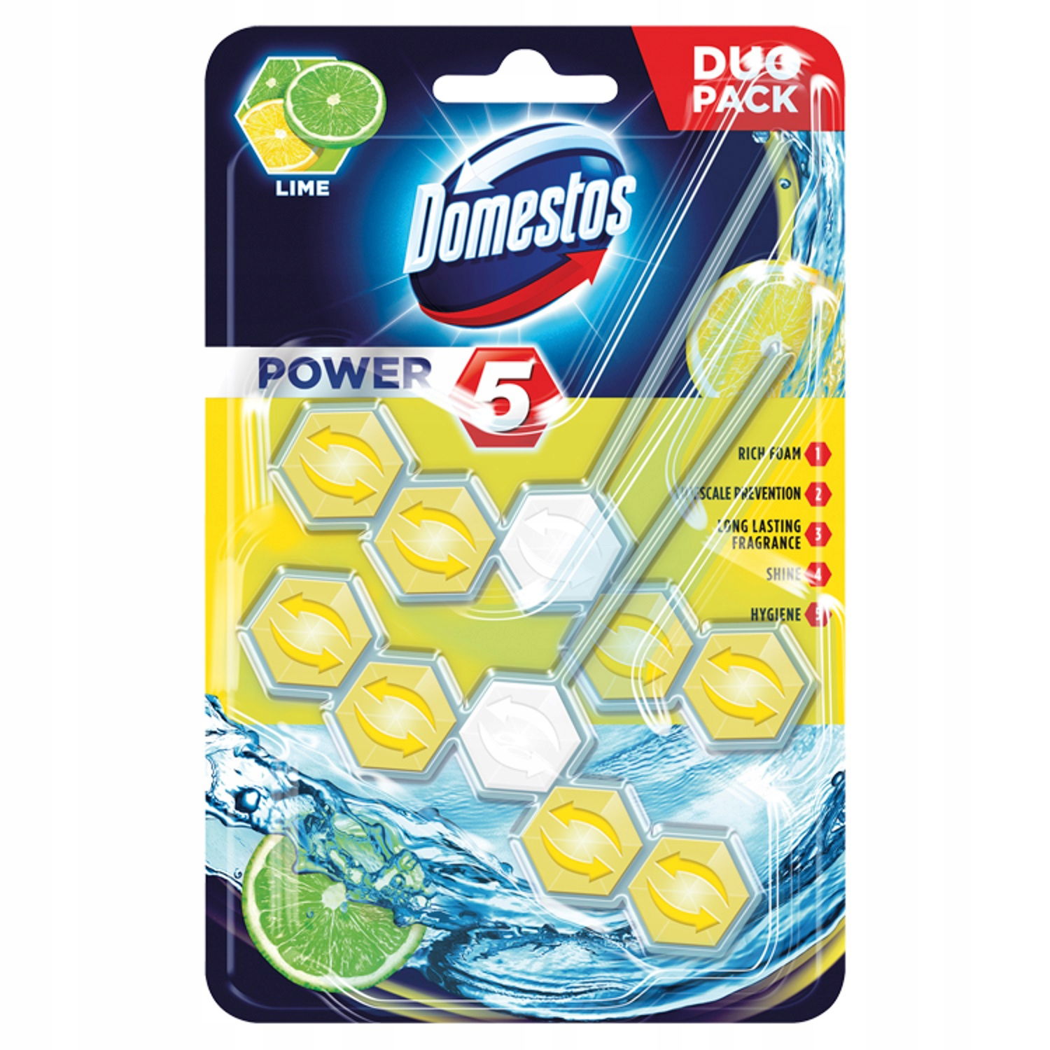 Domestos prívesok na Wc 2pack Lime