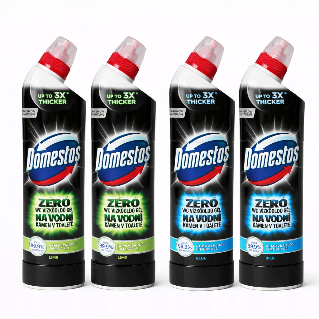 Domestos Zero Lime Blue 4x750 ml