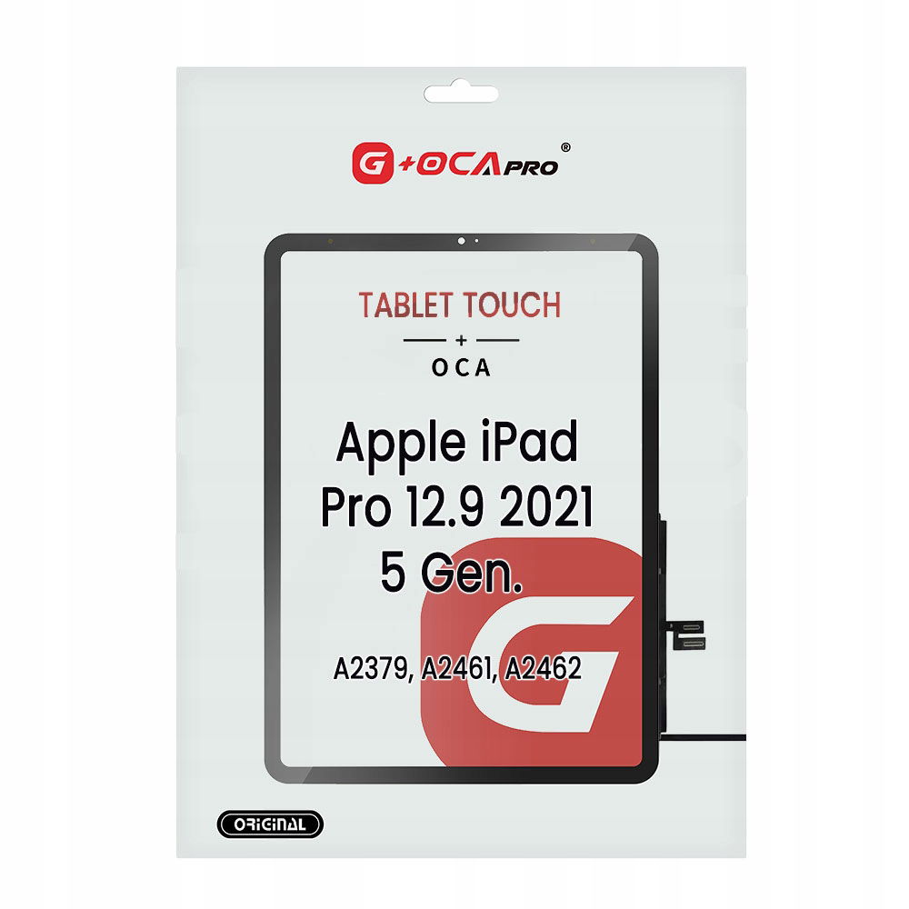Dotyk Digitizer G+oca Pro Apple iPad Pro 12.9 2021 5 Gen. A2379 A2461 A2462