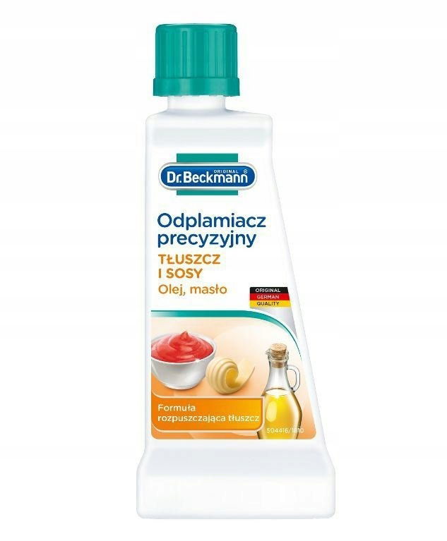 Dr.Beckmann Odstraňovač škvŕn Tuk a omáčky 50 ml