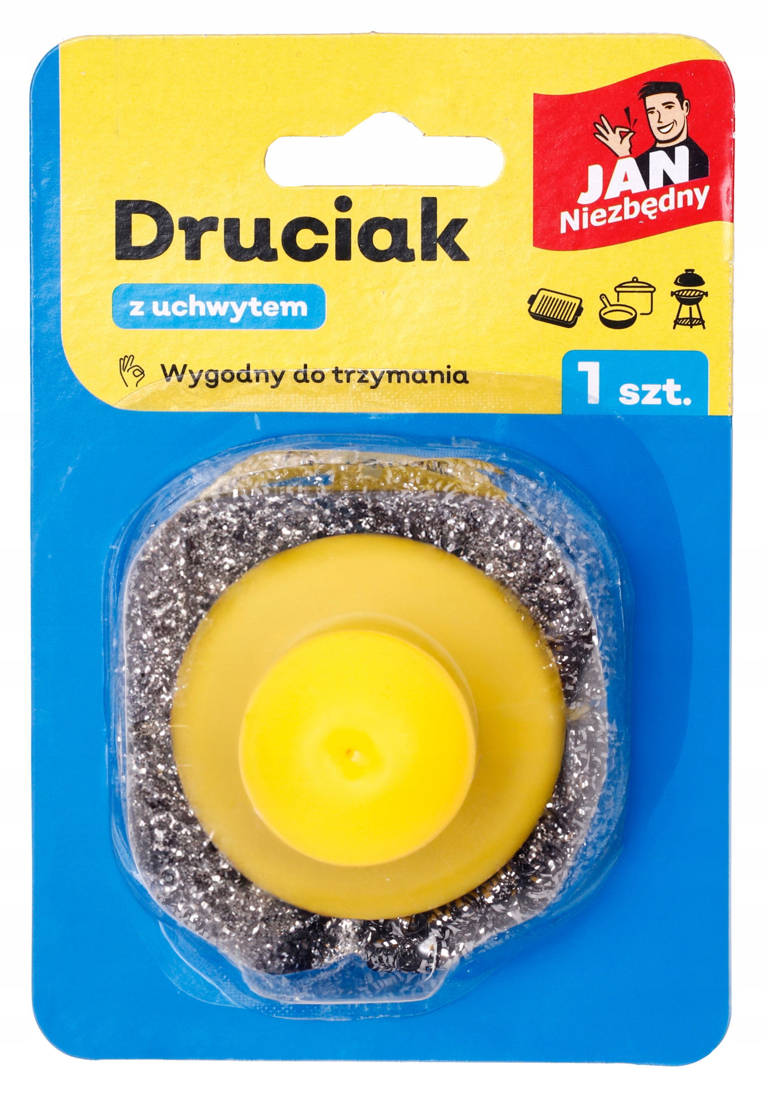 Drôtik s držiakom Jan Niezbędny, nerez