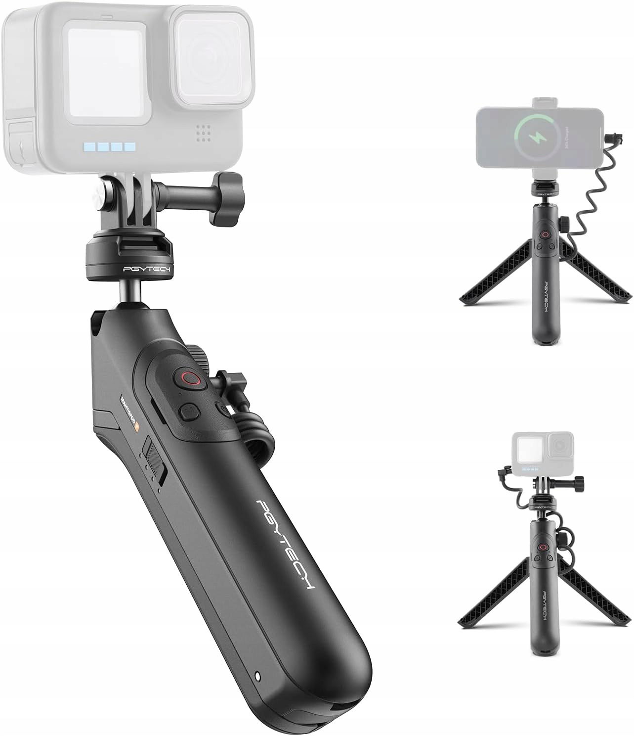 Držiak tripodu s kamerou pre GoPro 5-13 Pgytech CapLock MantisPod Power