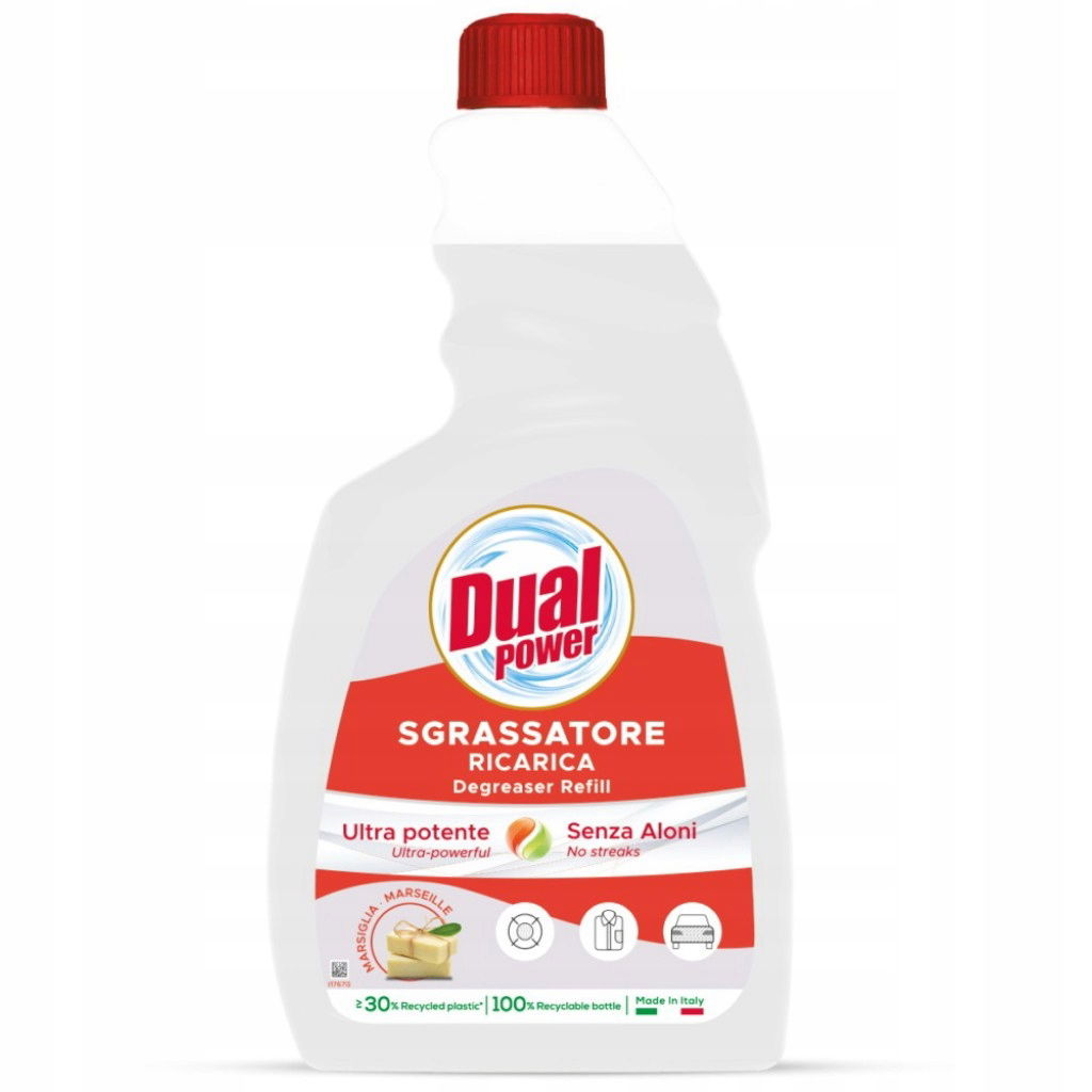 Dual Power Univerzálny odmasťovač na mydlo Marseille zásoba 750 ml
